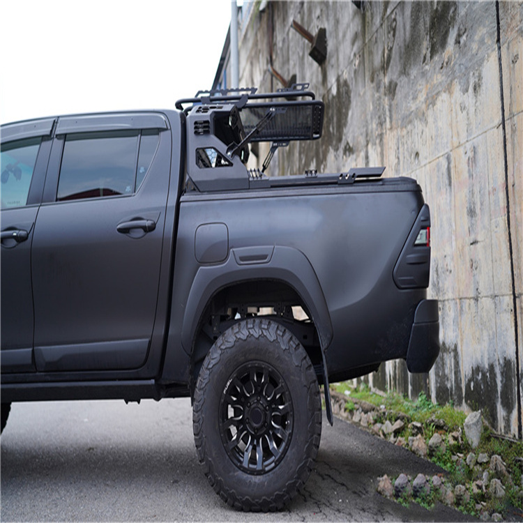 【GI★GEAR (ジーアイ・ギア) 社製】オフロード シュノーケル ブラック HILUX REVO GUN125 ハイラックス レボ 125系 / 送料無料 GI☆GEAR(ジーアイギア)社製トヨタ ハイラックス レボ
