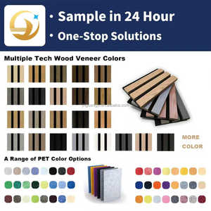 Acoustic Panel tường OEM Cung cấp MDF Board Trần sinh thái thân thiện trang trí trang trí tấm giải pháp cho thiết kế âm thanh - Product Image 5