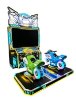 Machine de course de motos pour enfants à 2 joueurs, à monnayeur, simulateur de jeu d'arcade pour centre de divertissement