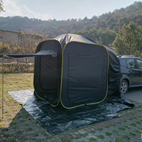 Tente de camping portable en aluminium imperméable pour pick-up, camion, coffre, SUV, hayon, tente de camping en vrac