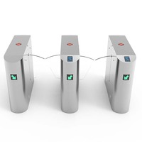 Sistema de Control de Acceso con Barrera de Seguridad, Torniquete, Reconocimiento Facial y RFID para Oficina, Escuela, Fábrica, con Garantía CE