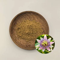 Complément alimentaire à base de plantes de haute qualité, extrait de fleur de la passion en poudre, 4% 5% de flavonoïdes, extrait de fleur de la passion