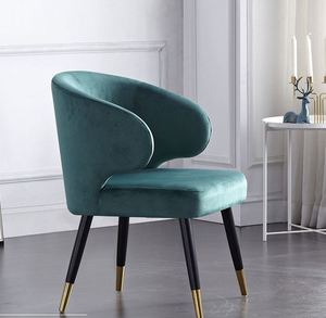 Silla de Comedor Moderna con Patas de Metal Sólido y Tapicería de Tela - Silla Individual Ligera para Hogar, Bares, Hoteles, Apartamentos y Restaurantes - Product Image 3