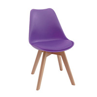 Chaises de restaurant design moderne nordique, chaise en plastique, mobilier de maison, chaises de salle à manger modernes blanches