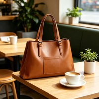 Sacs fourre-tout de luxe personnalisés pour femmes avec poche avant intermédiaire, sac à main au design personnalisé pour les occasions sociales haut de gamme
