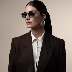 LMA New Arrival Classic Small Rectangle High Quality Metal TR90 Brown Eyewear Gradient TAC Lenses Men Luxury <strong>Sunglasses</strong> Women - Product Image 5