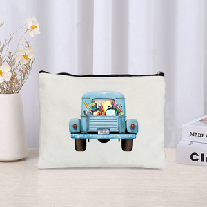 Borsa Cosmetica in Tela Casual con Motivo Leopardato per Insegnanti, Astuccio Portaoggetti con Cerniera, Nuovo Porta Profumo da Viaggio, Porta Rossetto, Regalo Made in China - Product Image 3