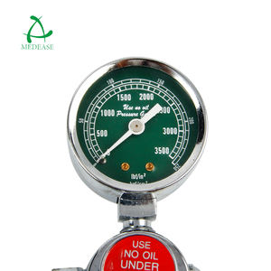 MEDEASE bullnour-dikey tıbbi şamandıra yüksek akış CGA992 oksijen ölçer regülatörü - Product Image 5