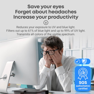 Nhà Máy Bán buôn 17/18.5/1/21.5/24/27 inch máy tính treo chống ánh sáng màu xanh Màn hình prot Acrylic Màn hình máy tính Bộ lọc phim - Product Image 2