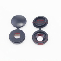 Accessoires de quincaillerie pour meubles M4 M5 vis autotaraudeuse couvercle décoratif en laiton de titane de protection vis de connexion en plastique
