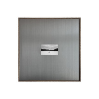 Impression sur toile encadrée de style Bauhaus en acier inoxydable, art moderne, décoration murale minimaliste, peinture décorative pour entrée, salle à manger