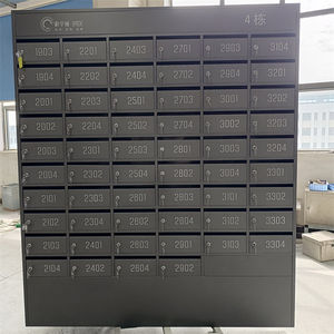 กล่องจดหมายโลหะ48ประตูกล่องจดหมายสำหรับใช้ในเชิงพาณิชย์ล็อกสำหรับอพาร์ทเมนต์/ไปรษณีย์/สำนักงาน - Product Image 5