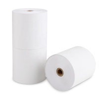 Échantillon gratuit Rouleau de papier thermique 57 X 40 Rouleau de papier POS Papier thermique sans BPA Papier de caisse enregistreuse pour restaurant Supermarché Machine POS