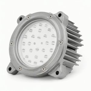 ตัวเรือนไฟถนน LED แบบหล่อขึ้นรูปอะลูมิเนียมตามสั่ง พร้อมฮีทซิงค์ OEM ADC12 เคลือบผงอะโนไดซ์ โรงงานผลิตชิ้นส่วนรุ่น YF จากกวางตุ้ง - Product Image 4