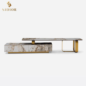 Meuble de salon en marbre, nouveau modèle, meuble <span class=keywords><strong>TV</strong></span> moderne et élégant - Product Image 3