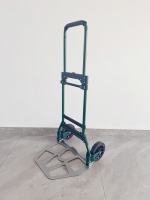 Carretilla de Mano Plegable Compacta, Carrito Telescópico Portátil, Carro de Equipaje Plegable, Fácil de Guardar, para Viajes al Aire Libre y el Hogar