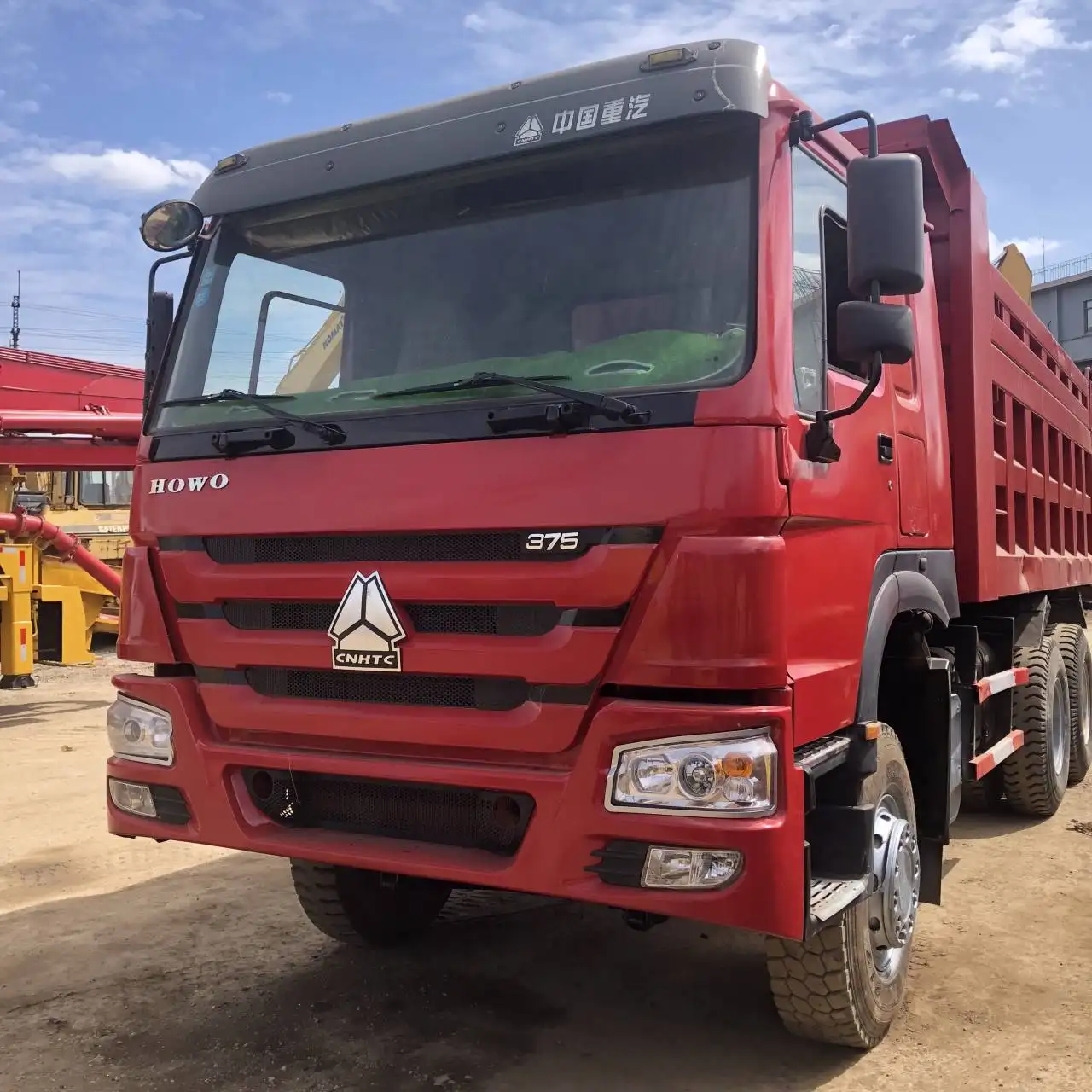 Used 2019 Sinotruck Dump Truck HOWO 375, Secondhand HOWO 6*4 Tipper Truck good condition