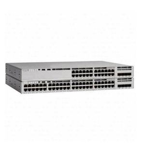 Commutateur d'accès réseau Cisco C9200L-48T-4G-E 48 ports Gigabit Ethernet avec 4 ports SFP 1G Uplink, modèle C9200L-48T-4G-E-RF, le plus vendu - Product Image 1