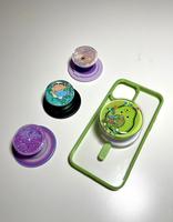 Support de téléphone élégant en acrylique personnalisé, Kawaii, support de téléphone portable pliable en acrylique