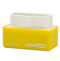 2022 giallo nitro obd2 benzina prestazioni auto Chip Tuning Box OBD ECU strumento Flash per benzina (benzina) auto aumento di potenza 35%