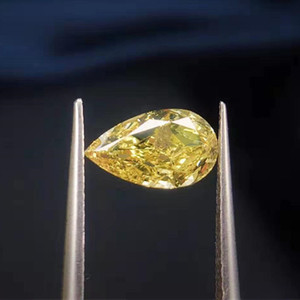 Diamante Naturale Certificato da 1,01 Carati, Giallo, di Alta Qualità, Autentico, per Creazione Gioielli - Product Image 4