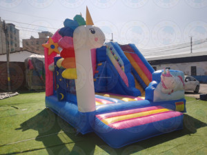 Chú hề PVC <span class=keywords><strong>Inflatable</strong></span> lâu đài <span class=keywords><strong>bouncy</strong></span> đôi khâu Bouncer với Blower cho trẻ em chơi <span class=keywords><strong>Inflatable</strong></span> trượt - Product Image 6