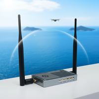 Receptor de Enlace de Video MESH con Compatibilidad con Antena, Módulo Inalámbrico de Largo Alcance para Estaciones Terrestres de Alta Ganancia