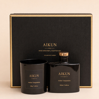 Diffuseur d'arômes personnalisé AIKUN, design minimaliste, écologique, en rotin naturel, marque privée, pour la maison