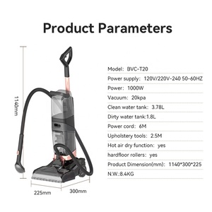 Proclean Pulitore <span class=keywords><strong>Verticale</strong></span> di Alta Qualità per Macchie Domestiche Macchina per la Pulizia di Tappeti e Tessuti <span class=keywords><strong>Aspirapolvere</strong></span> a Vapore - Product Image 6