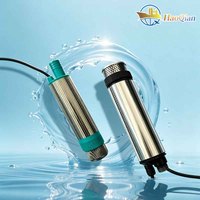 Pompe de transfert de carburant et d'eau 12V/24V, mini pompe submersible