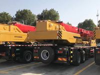 Hochwertiger STC1600C8-8 LKW-Montierter Kran mit Teleskopausleger, Doppelmotoren, Starkem Getriebe, Pumpenkernkomponenten, 69,7m Hubhöhe