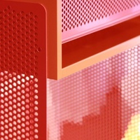Malla Decorativa de Aluminio Perforado para Puertas y Ventanas