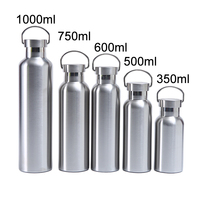 Botol termos Stainless Steel, botol termos Stainless Steel 24 jam, termos insulasi vakum klasik, 350ML/500ML/600M