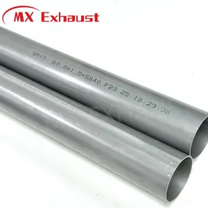 SA1d/Dx53D En/JIS come 80/120 Tubo in acciaio alluminato alluminato con rivestimento in alluminio silicio e Tubo per silenziatore Tubo