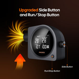 इंकबर्ड ISC-028-BW वाई-फाई 5 जी बीबीक्यू धूम्रपान करने वाला स्वचालित तापमान नियंत्रण, उच्च और निम्न तापमान अलार्म - Product Image 5