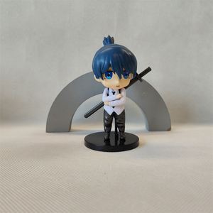 5 unids/set diseño <span class=keywords><strong>de</strong></span> dibujos animados PVC Anime figura juguetes motosierra hombre Denji Pochita <span class=keywords><strong>Makima</strong></span> figura <span class=keywords><strong>de</strong></span> acción - Product Image 3