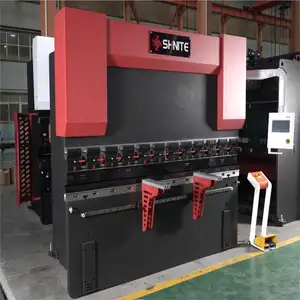 63Tons pressure stainless steel sheet metal plate hydraulic press brake , used folding machine, shear bending machine