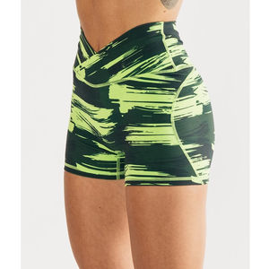 Shorts pour femmes, logo personnalisé, shorts de sport, yoga, booty, haute performance, élégants, compression, entraînement, yoga - Product Image 2