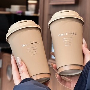 Vaso de Papel Desechable de Alta Gama con Recubrimiento de Color Nieve para Té con Leche, Bebidas Frías y Calientes, con Tapa, para Llevar - Product Image 2