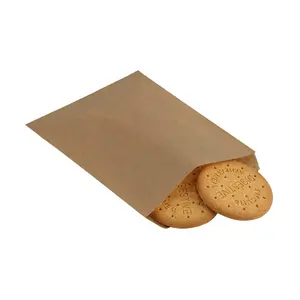 フラットグラシンワックスペーパートリートバッグ4x6半透明ペーパークッキーパッケージベーカリーキャンディーデザートチョコレートパーティーファブ