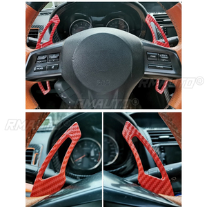 แป้นเปลี่ยนเกียร์คาร์บอนไฟเบอร์สำหรับ Subaru Forester XV Outback BRZ GT86 ชุดแต่งพวงมาลัย - Product Image 3