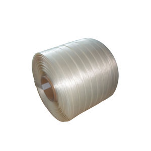 Solución de Embalaje manual de flejado de poliéster unido termofusible de 19mm ampliamente utilizada en las industrias de embalaje - Product Image 1