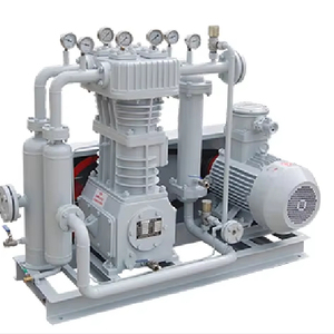 เครื่องอัดอากาศแบบลูกสูบสำหรับงานอุตสาหกรรมชนิดติดตั้งบนแท่นเคลื่อนที่สำหรับงานหนัก ความดันสูง สำหรับหัวบ่อน้ำ แบบเชื่อมต่อโดยตรง ระบบระบายความร้อนด้วยน้ำ - Product Image 2