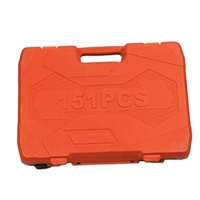 Kit d'outils pour la réparation de moto, ensemble d'instruments manuels, avec vernis de miroir, en Chrome, Set de 151 pièces