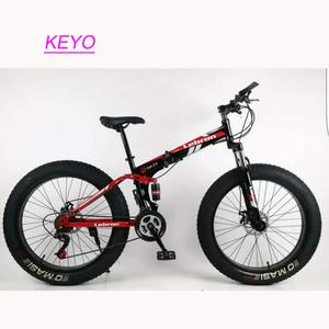 Vélo à pneus larges Tianjin <span class=keywords><strong>KEYO</strong></span> 26 pouces, 21 vitesses, freins à disque, fourche à suspension, vélo pliable pour la neige, prix d'usine - Product Image 3