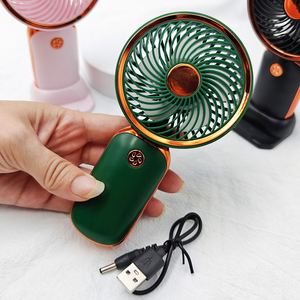 พัดลมมือถือพกพาแบบ USB ขายดี ชาร์จได้ ลมแรง ขนาดเล็ก วัสดุพลาสติก ใช้เป็นอุปกรณ์เสริมความงาม คีมถอนขน ที่ทำความสะอาด - Product Image 4