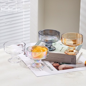 Crème glacée yaourt pouding Snack bol maison Restaurant Dessert <span class=keywords><strong>Milkshake</strong></span> tasses <span class=keywords><strong>gobelet</strong></span> tasse en verre - Product Image 2