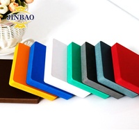 JINBAO Wpc Panel de pared Tablero Pantalla Pared 8MM 18mm Azulejo Acristalamiento Cinta de espuma Moldura Techo Sintra Sign Hojas de espuma de PVC personalizadas