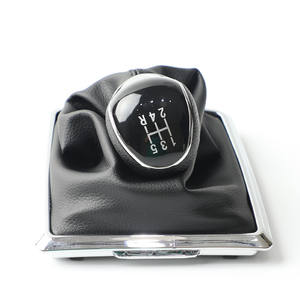 Pommeau de levier de vitesse en cuir, 5 ou 6 vitesses, ergonomique, pour Ford Focus - Product Image 2