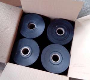 Rouleau DPC moderne en PE noir gaufré 750 µm à <span class=keywords><strong>prix</strong></span> de gros, longue durée de vie, pour l'étanchéité industrielle des sous-sols et des bassins - Product Image 6